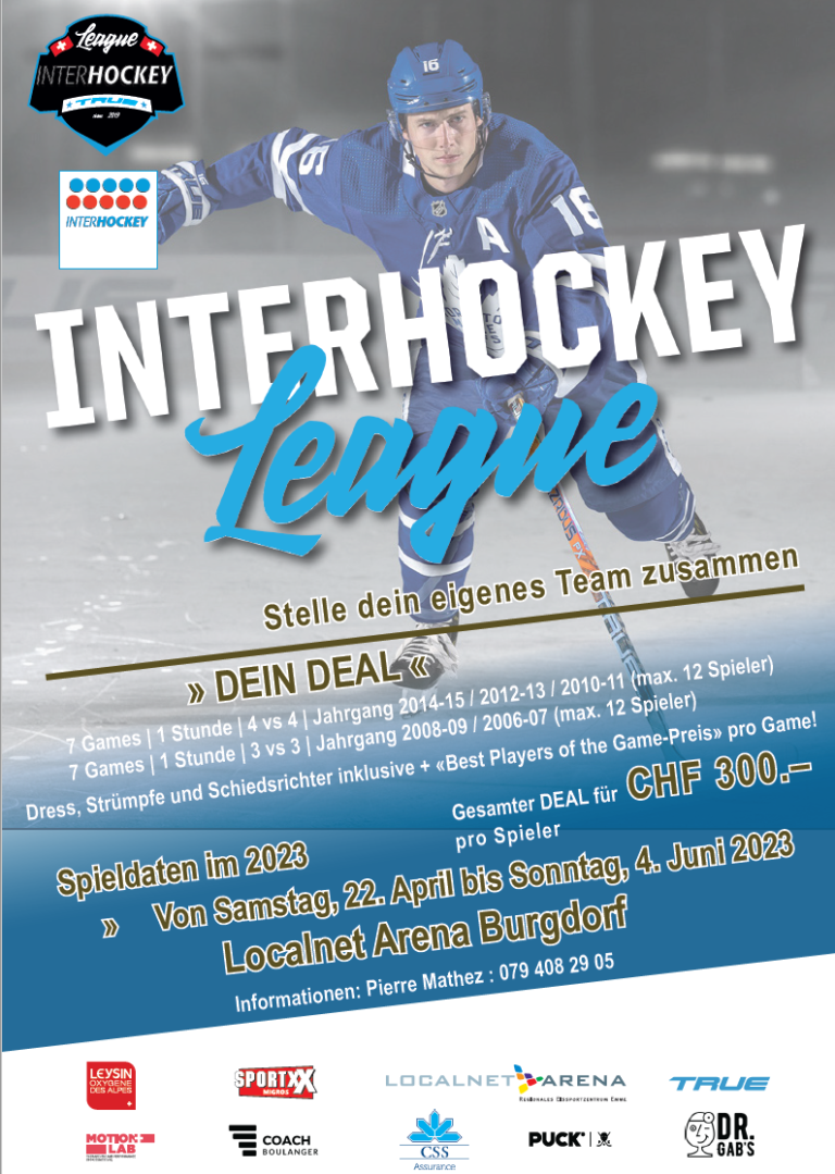 Interhockey League 2023 Girls Ice Hockey